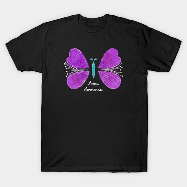 Lupus Awareness T-Shirt by Happimola